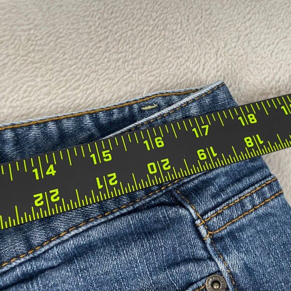 Ann Taylor Loft Women's Jeans Size 14 Blue Fit & Flare Cotton Blend Denim Casual - Picture 5 of 12